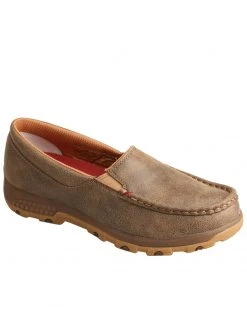 Twisted X Women's Slip On Driving Mocs Brown -Twisted X shop 2000281460 200 P1 1