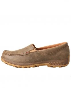 Twisted X Women's Slip On Driving Mocs Brown -Twisted X shop 2000281460 200 P3