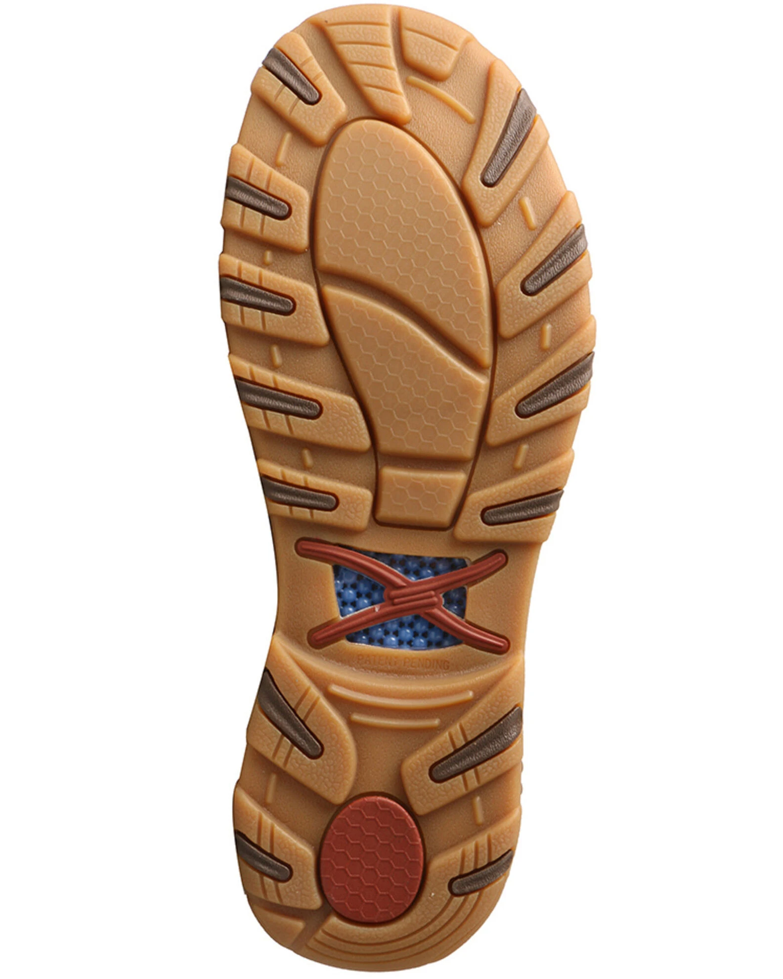 Twisted X Men's CellStretch Boat Driving Shoes - Moc Toe Brown 8 Twisted X Men's CellStretch Boat Driving Shoes - Moc Toe Brown - Image 6