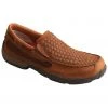 Twisted X Men's Basket Weave Slip-On Shoes - Moc Toe Brown 2 Twisted X Men's Basket Weave Slip-On Shoes - Moc Toe Brown -Twisted X shop 2000284085 200 P1