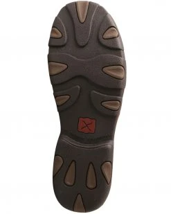 Twisted X Men's Basket Weave Slip-On Shoes - Moc Toe Brown 14 Twisted X Men's Basket Weave Slip-On Shoes - Moc Toe Brown -Twisted X shop 2000284085 200 P6