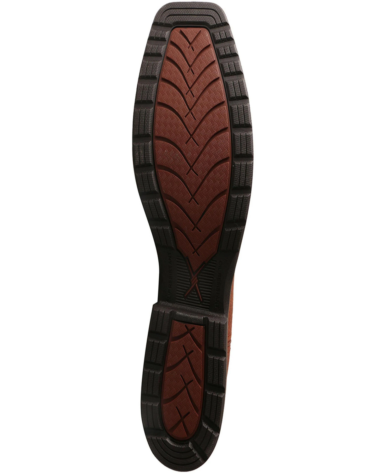 Twisted X Men's Lite Western Work Lite Caiman Print Boots Brown 8 Twisted X Men's Lite Western Work Lite Caiman Print Boots Brown - Image 6