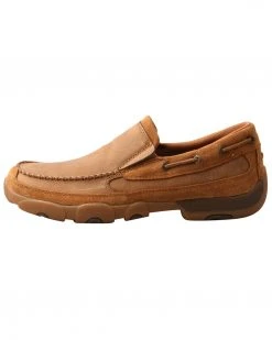 Twisted X Men's Driving Moccasin Shoes - Moc Toe Tan -Twisted X shop 2000287413 280 P3