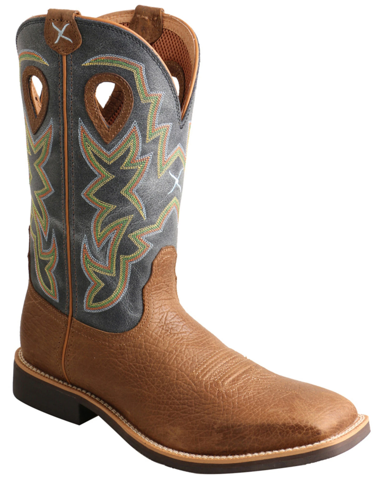 Twisted X Men's Top Hand Western Boots - Wide Square Toe 3 Twisted X Men's Top Hand Western Boots - Wide Square Toe