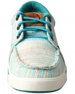 Twisted X Youth Boys' Blue HOOey Loper Shoes - Moc Toe -Twisted X shop 2000287431 400 P5