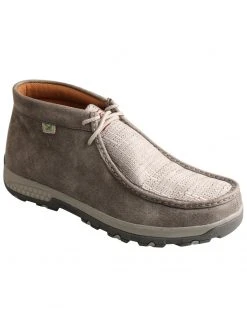 Twisted X Men's CellStretch Driving Shoes - Moc Toe Grey -Twisted X shop 2000289362 020 P1 1