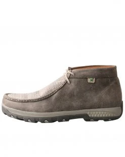 Twisted X Men's CellStretch Driving Shoes - Moc Toe Grey -Twisted X shop 2000289362 020 P3