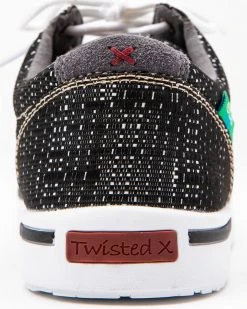 Twisted X Men's ECO Casual Athletic Shoes - Moc Toe Black/white -Twisted X shop 2000289366 944 P5