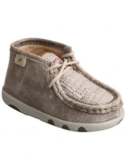 Twisted X Infant Boys' Chukka Driving Boots - Moc Toe For Infant-Boys' Grey -Twisted X shop 2000289368 020 P1 1