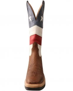 Twisted X Men's Flag VFW Lite Western Work Boots - Square Toe -Twisted X shop 2000291730 200 P4
