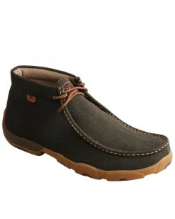 Twisted X Men's Work Chukka Driving Shoes - Steel Toe Brown