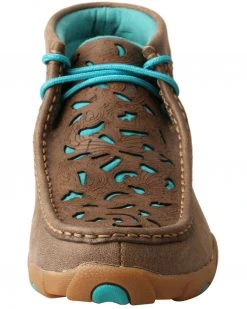 Twisted X Women's Chukka Driving Shoes - Moc Toe Brown -Twisted X shop 2000291739 200 P5
