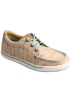 Twisted X Women's HOOey Loper Shoes - Moc Toe Peach -Twisted X shop 2000291740 840 P1 1