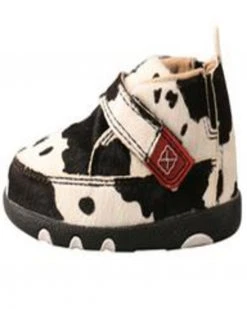 Twisted X Infant Hair On Hide Chukka Driving Mocs For Infant-Boys' Black -Twisted X shop 2000293774 001 P3