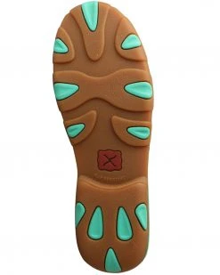 Twisted X Women's Multicolored Canvas Boat Shoes - Moc Toe -Twisted X shop 2000296285 900 P6