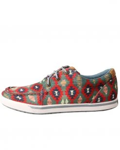Twisted X Women's HOOey Loper Aztec Shoes - Moc Toe Multi -Twisted X shop 2000296288 900 P3