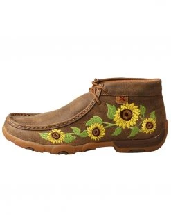 Twisted X Women's Sunflower Chukka Driving Shoes - Moc Toe Multi -Twisted X shop 2000306849 900 P3