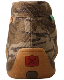 Twisted X Men's Mossy Oak Original Bottomland Driving Shoes - Moc Toe Camouflage -Twisted X shop 2000307449 340 P4