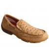 Twisted X Men's Ostrich Print Driving Shoes - Moc Toe Brown -Twisted X shop 2000307450 200 P1