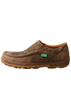 Twisted X Men's Mossy Oak Original Bottomland Chukka Driving Moc Shoes - Moc Toe Camouflage -Twisted X shop 2000307474 340 P3