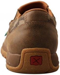Twisted X Men's Mossy Oak Original Bottomland Chukka Driving Moc Shoes - Moc Toe Camouflage -Twisted X shop 2000307474 340 P4