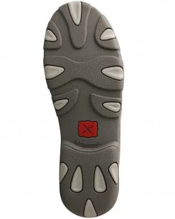 Twisted X Women's Tooled Boat Shoes - Moc Toe Grey -Twisted X shop 2000308265 020 P6