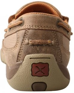 Twisted X Women's Tooled Slip-On Driving Moc Shoes - Moc Toe Brown -Twisted X shop 2000308267 200 P4