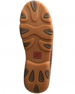 Twisted X Women's Tooled Slip-On Driving Moc Shoes - Moc Toe Brown -Twisted X shop 2000308267 200 P6