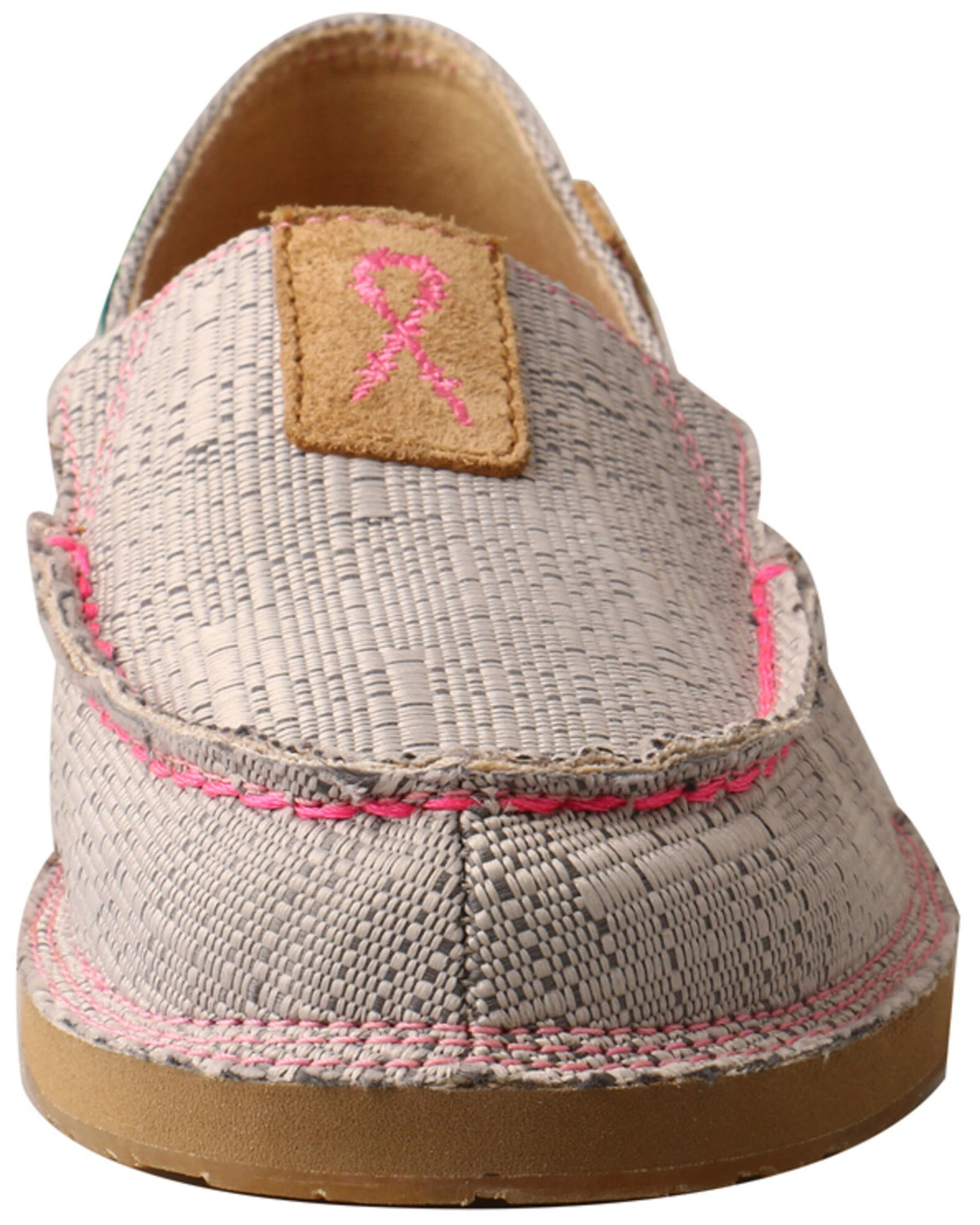 Twisted X Women's Tough Enough To Wear Pink Loafers - Moc Toe Dark Grey 7 Twisted X Women's Tough Enough To Wear Pink Loafers - Moc Toe Dark Grey - Image 5