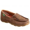 Twisted X Women's Woven CellStretch Driving Shoes - Moc Toe Brown -Twisted X shop 2000319404 200 P1