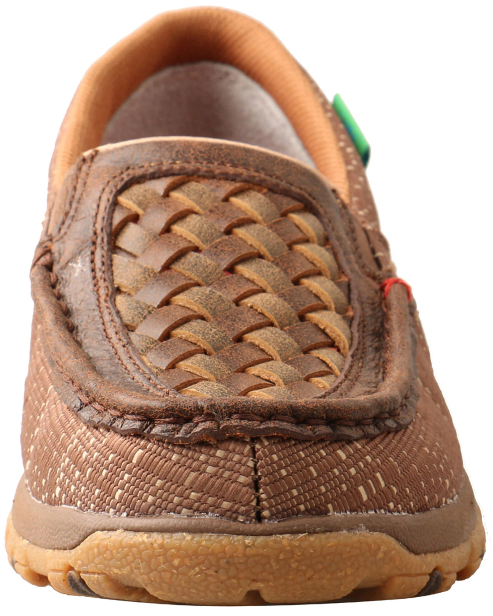 Twisted X Women's Woven CellStretch Driving Shoes - Moc Toe Brown 7 Twisted X Women's Woven CellStretch Driving Shoes - Moc Toe Brown - Image 5
