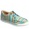 Twisted X Women's HOOey Loper Shoes - Moc Toe Blue