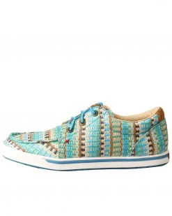 Twisted X Women's HOOey Loper Shoes - Moc Toe Blue -Twisted X shop 2000320845 400 P3