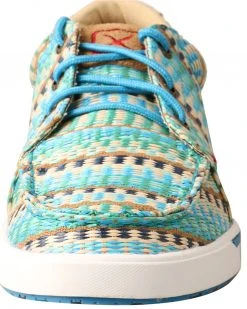 Twisted X Women's HOOey Loper Shoes - Moc Toe Blue -Twisted X shop 2000320845 400 P5