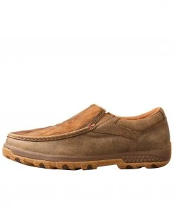 Twisted X Men's Cowhide Brindle Shoes - Moc Toe Brown -Twisted X shop 2000322841 200 P3
