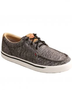 Hooey By Twisted X Men's Kicks Casual Shoes Dark Grey
