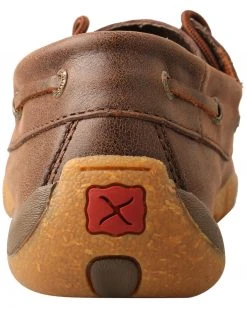 Twisted X Women's Woven Driving Shoes - Moc Toe Brown -Twisted X shop 2000327861 200 P4