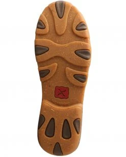 Twisted X Women's Woven Driving Shoes - Moc Toe Brown -Twisted X shop 2000327861 200 P6