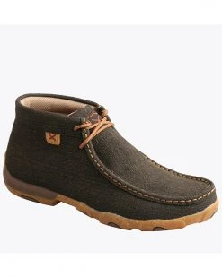Twisted X Women's Brown Driving Shoes - Moc Toe