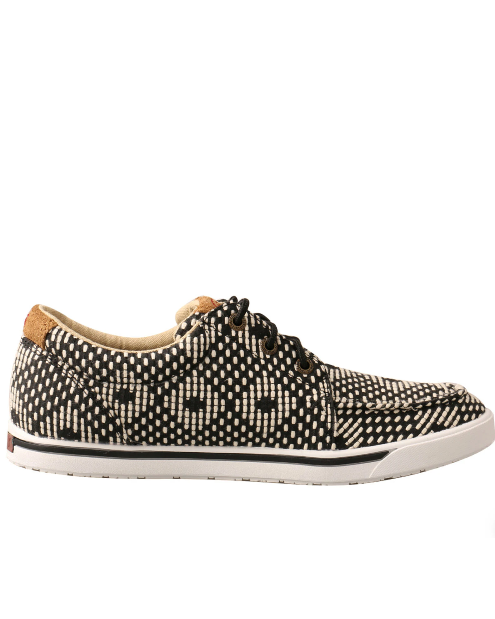 Twisted X Women's HOOey Loper Shoes - Moc Toe Black/white 4 Twisted X Women's HOOey Loper Shoes - Moc Toe Black/white - Image 2