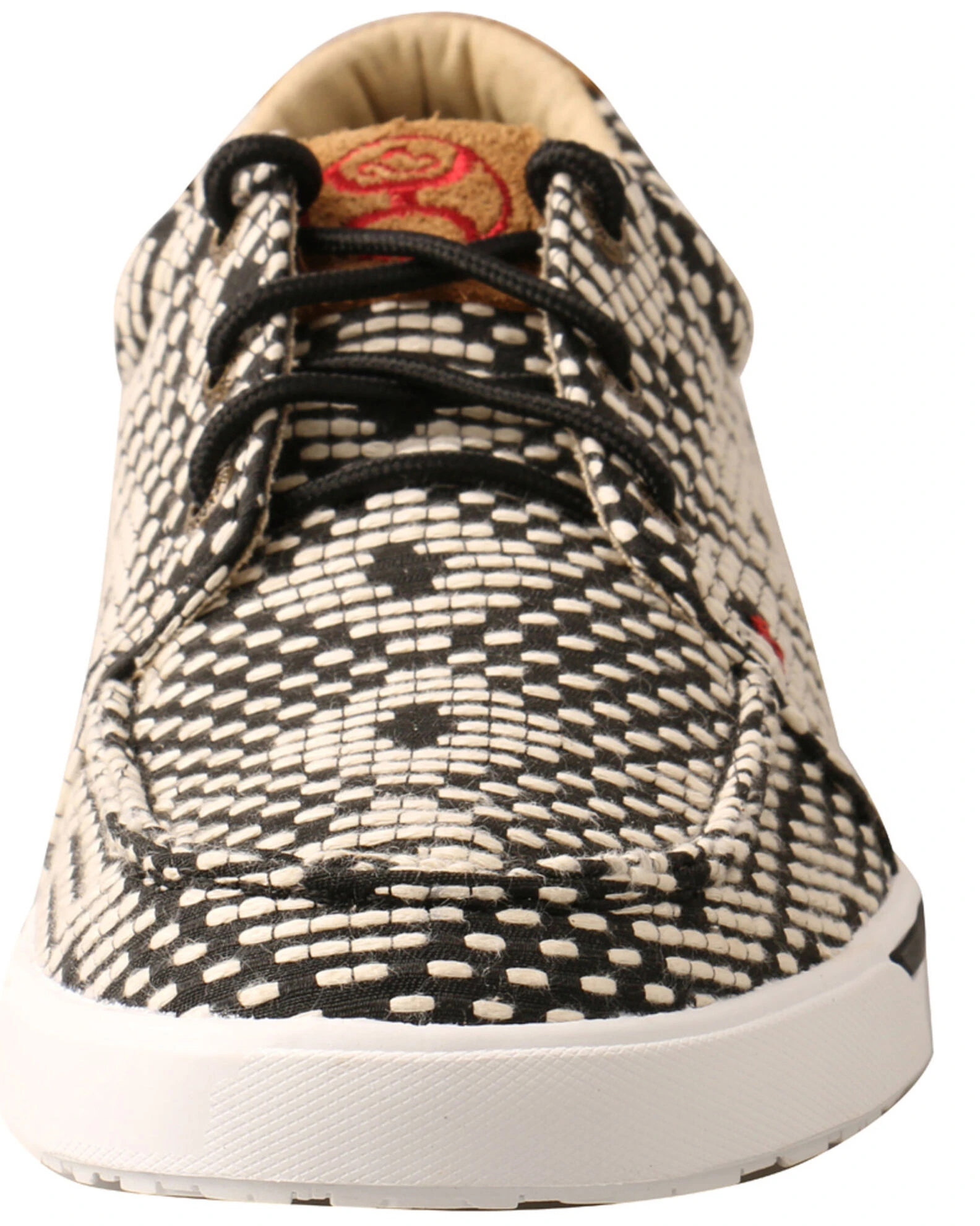 Twisted X Women's HOOey Loper Shoes - Moc Toe Black/white 7 Twisted X Women's HOOey Loper Shoes - Moc Toe Black/white - Image 5