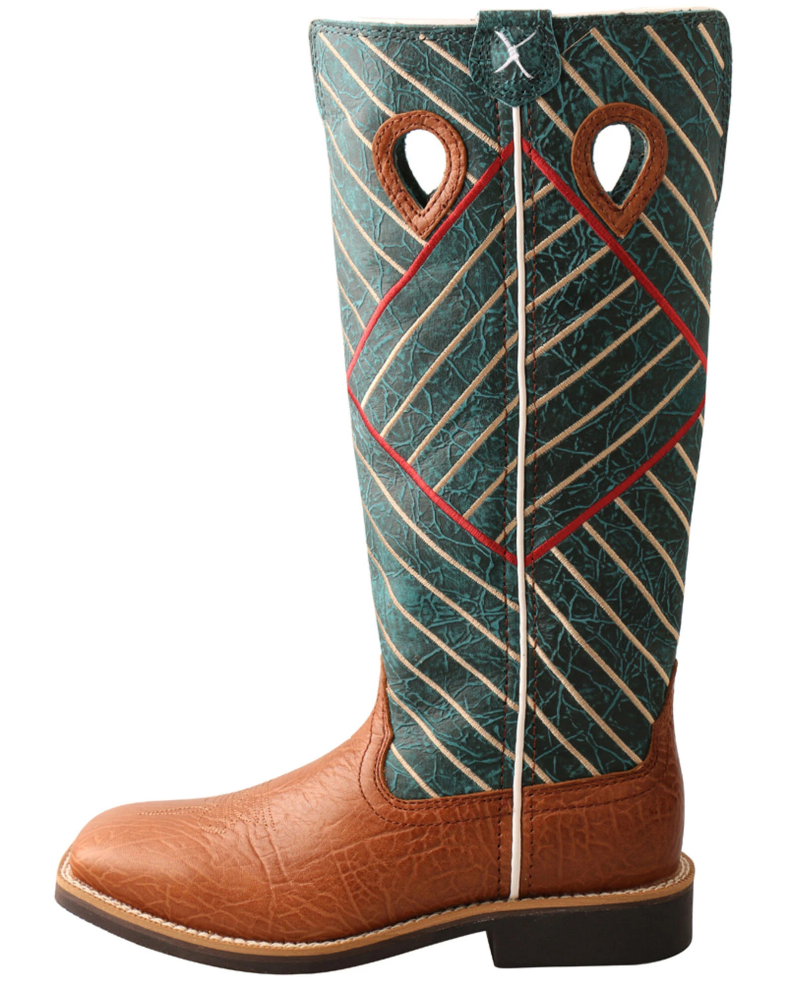 Twisted X Youth Boys' Buckaroo Western Boots - Square Toe 5 Twisted X Youth Boys' Buckaroo Western Boots - Square Toe - Image 3