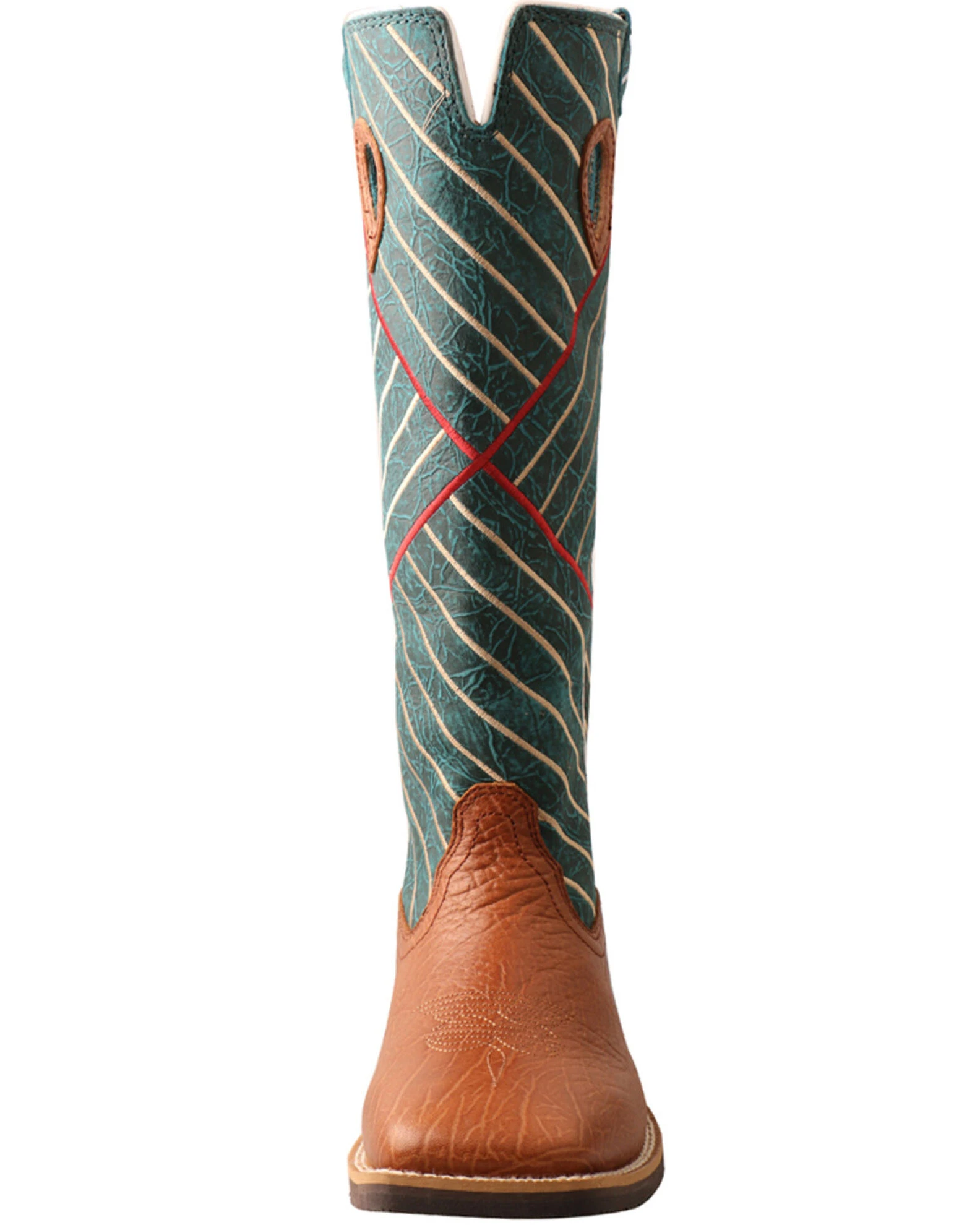 Twisted X Youth Boys' Buckaroo Western Boots - Square Toe 7 Twisted X Youth Boys' Buckaroo Western Boots - Square Toe - Image 5