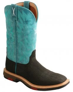 Twisted X Women's Charcoal Western Work Boots - Alloy Toe