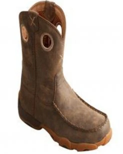 Twisted X Boy's Driving Moc Boots For Boys'