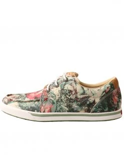 Twisted X Women's Floral Tooled Casual Shoes - Moc Toe Multi -Twisted X shop 2000331356 900 P3