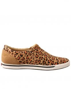 Twisted X Women's Leopard Print Shoes - Moc Toe Honey -Twisted X shop 2000331358 271 P2
