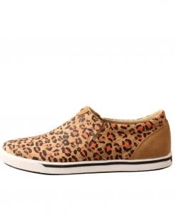 Twisted X Women's Leopard Print Shoes - Moc Toe Honey -Twisted X shop 2000331358 271 P3