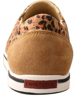 Twisted X Women's Leopard Print Shoes - Moc Toe Honey -Twisted X shop 2000331358 271 P4