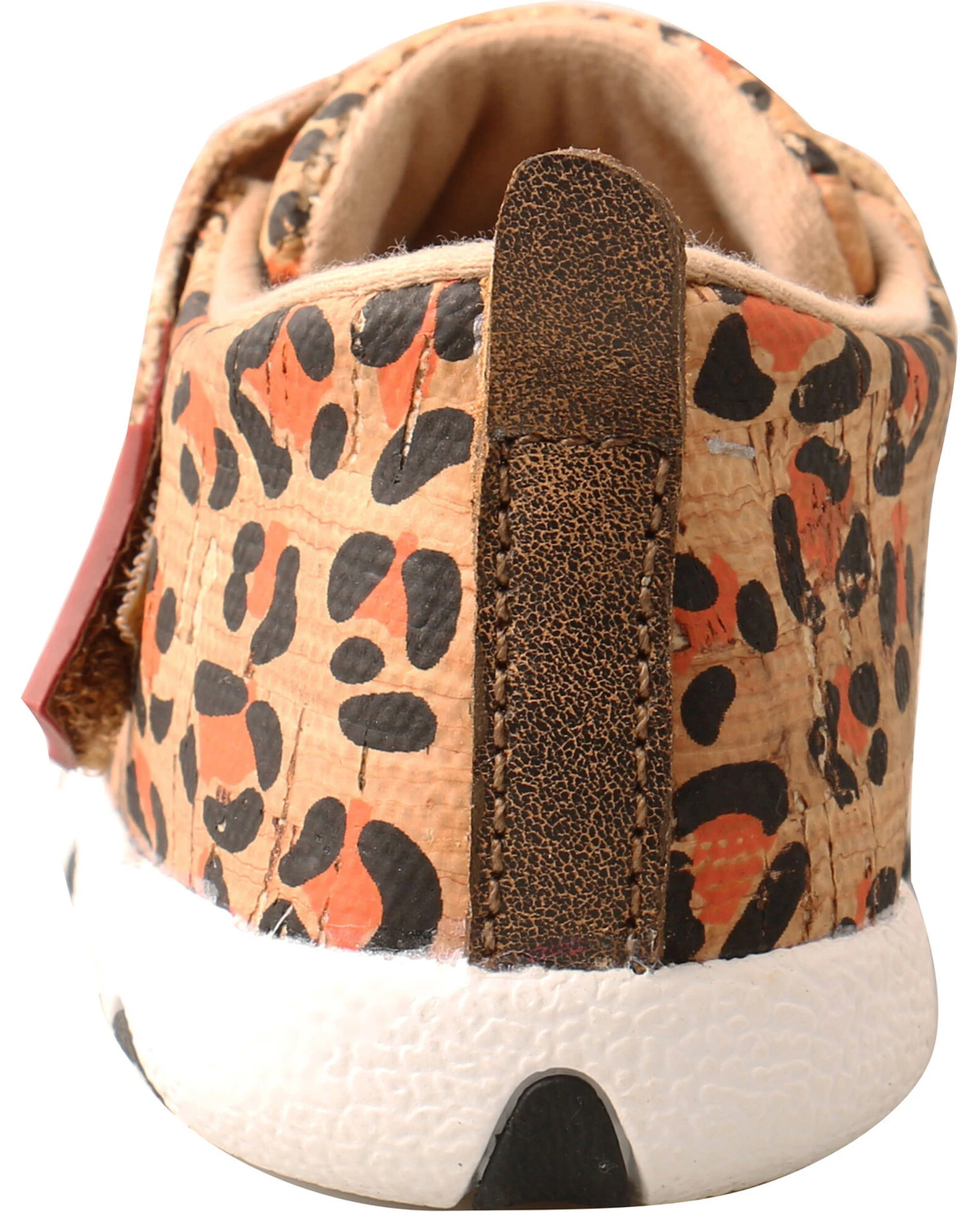 Twisted X Infant Girls' Leopard Print Boots - Moc Toe For Infant-Girls' Tan 6 Twisted X Infant Girls' Leopard Print Boots - Moc Toe For Infant-Girls' Tan - Image 4